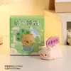 Nova Marca de Animais Resina Pequenos Enfeites Desenho Animado Fofo Escritório Papelaria Decoração de Cura Emocional Presente