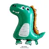 Globo de dinosaurio de dibujos animados de 18 pulgadas nuevo transfronterizo para fiesta de banquete de cumpleaños infantil decoración de fiesta globo