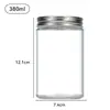 Frasco de Almacenamiento Sellado Botella de Vidrio para Pepinillos Botella Dispensadora de Miel de Grado Alimenticio Taza para Postres de Repostería Botella para Salsa Picante y Mermelada