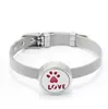 Pulsera de Aromaterapia Pulsera Hebilla para Aceite Esencial Hebilla de Acero de Titanio Reloj Ajustable con Pulsera Árbol de la Vida Fábrica Outlet