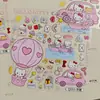 Escapada de Fin de Semana de KittyPegatinas de Dibujos Animados Lindos Hello Kitty en Relieve para Decoración DIY de Barco de Pesca