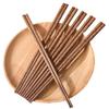 Palillos de Madera de Ala de Pollo para Uso en Casa, Madera Maciza de Gama Alta, Antideslizantes, a Prueba de Moho, Resistentes a Altas Temperaturas, Palillos de Madera Premium para Uso en Casa