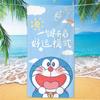 Toalha de praia infantil universal de microfibra de desenho animado Doraemon novo e fofo para comércio exterior transfronteiriço