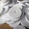 Fita de espuma adesiva branca de alta aderência, fita dupla face de espuma, PU, amortecedor, calafetagem, canteiro de obras, escritório, fita de espuma branca grossa