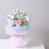 Ramo de Flores Feeling Decoración Hecha a Mano DIY Moldeado Nube Colorida Algodón de Seda Empaque de Flores Frescas Materiales de Arte de Algodón Nube