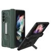 Funda para teléfono móvil Samsung zfold3 con atracción magnética, personalidad creativa, pantalla plegable w22, carcasa con soporte y película protectora integrada