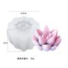 Molde de silicona para velas con forma de corazón, para hacer tú mismo, para aromaterapia, piedra expansible, yeso, pudín, pastel, herramienta para moler