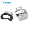 Ventilador de refrigeración para casco Meta Quest 3Svr Máscara de sombreado para gafas Oculus Quest 3S Luz RGB