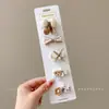 Pinzas para el Cabello de Alta Gama Estilo Bosque Que No Pellizcan la Cabeza, Pinzas para el Cabello Dulces de Dibujos Animados, Pinzas para el Cabello de Moño para Niñas Pequeñas, Accesorios para el Cabello Sin Costuras
