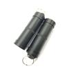Aleación de Aluminio Tanque Completamente Sellado Impermeable Botella de Medicina para Primeros Auxilios al Aire Libre Contenedor Impermeable de Metal Llavero Equipo de Supervivencia para Acampar