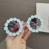 Gafas de Sol Plegables Lindas de Flores para Niños Gafas de Margarita Girasol Visera Solar para Niñas Gafas de Sol Moda Transfronteriza Juguetes