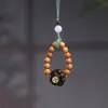 Pulseira de Corrente para Celular Multi-Estilo de Sândalo DIY Cabo de Dragão Pote Quatro Moedas da Sorte Pingente de Rato da Sorte da Marca