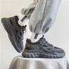 Sapatos Masculinos, Esportivos e de Lazer, Versátil, Adequado para Trabalho, Escritório, Canteiro de Obras, Antiderrapante, Resistente ao Desgaste, Solado de Pneu, Sapatos de Segurança, Leve e Respirável