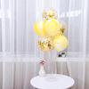 Columna flotante de mesa de globos de altura única alargada, chasis de plástico PVC de alta calidad, decoración de camino de apertura, árbol flotante