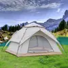 Tienda de campaña plegable para exteriores, portátil, para parques, equipo de acampada, para pasar la noche, resistente a la lluvia, engrosada, automática, para playa y interior.