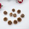 Toppers de Bolo de Natal Transfronteiriços, Rena, Papai Noel, Decorações para Copos de Muffin, Guirlandas de Palha, Enfeites de Presente para Árvore de Natal
