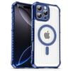 Rejilla Corrugada Adecuada para Funda de Teléfono Magnética Apple 17Pro, Funda iPhone 18Pm Antideslizante Mate de Cobertura Total Anti-Caídas