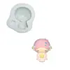 Molde Squishy de Caña Cremosa Temática de Comida, Dos Estrellas, Muñeco de Dibujos Animados, Juguete Squishy para Aliviar el Estrés DIY, Molde de Silicona