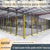 Isolamento do armazém da oficina de Qingdao cerca de rede do armazém cerca de proteção da fábrica cerca de armazém móvel cerca expressa