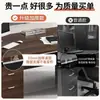 Mesa e Cadeira de Escritório para Duas Pessoas Combinação Simples Moderna Mesa de Chefe de Escritório De Frente para Estações de Trabalho Mesa para Computador