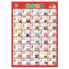 Alfabetización para Bebés Impermeable Silencioso Mural Educativo Infantil Temprano Reconocimiento de Imágenes Pinyin Mural Iluminación Cognitiva Unilateral