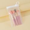 Set de Maquillaje Transfronterizo Pequeño de 8 Piezas, Pincel para Corrector, Base, Sombra de Ojos, Rubor, Herramientas de Belleza, Mini Kit de Maquillaje Portátil