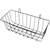 Bandeja de cesta colgante estilo INS, estante de almacenamiento de malla de alambre, cesta colgante para supermercado y organización del hogar, cesta de almacenamiento de tablero perforado de malla