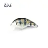 Isca Artificial de Pesca de Plástico ABS Isca Isca Isca de Simulação Isca de Mergulho Raso Isca Transparente de Barbela Rasa Camarão Gordo Flutuante