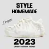 Tênis Masculino Super Fire Popular na Internet Tendência Popular Design de Nicho Estilo Pão de Forma Versátil Casual Tênis que Aumenta a Altura Sapatos da Moda para o Verão