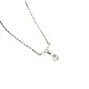 Collar Colgante de Gota de Agua Estilo Coreano Ins, Cadena para Clavícula de Gama Alta de Nicho, Estilo Minimalista Único, Accesorio de Moda para Mujer