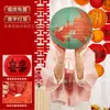 Lanternas de casamento com personagens felizes, decoração de quarto de casamento, artigos de casamento, adereços para fotos da noiva, lanternas de papel dobráveis estilo antigo