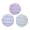 Almohadillas desmaquillantes transfronterizas de 8 cm de fibra de bambú, almohadillas desmaquillantes faciales, esponjas para lavar la cara, almohadillas desmaquillantes de terciopelo, juego completo