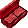Latas Redondas Dobles, Dos Latas Cuadradas, Caja de Té de Media Libra, Caja de Regalo de Té, Cajas de Empaque de Té de Hoja de Lata Cuadrada de 0.5 kg, Cajas Vacías