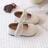 Zapatos de Cuero para Niñas 2026 Primavera y Otoño Nuevo Estilo Zapatos Planos para Niñas Mocasines de Boca Baja Suela Suave Zapatos de Princesa Zapatos de Cuero de Moda