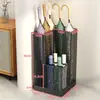 Estante para guardar paraguas, perchero para paraguas, gancho de almacenamiento, soporte para paraguas, estante de almacenamiento de pared para la entrada del hogar