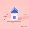 Produto Novo Original Mini Casa Realista Decoração de Casa em Miniatura, Cena Colorida de Casa de Bonecas de Conto de Fadas Ornamento de Resina
