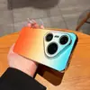 Aplicable a Funda de Teléfono Electroplateada Mate Huawei Pura90Pro P80 Degradado Dos Tonos Gama Alta 70 Protección contra Caídas
