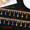 Collar Cadena de Joyería de Piedras Preciosas Coloridas con Pedrería con Temática de Cordero de Xinjiang Accesorios y Materiales DIY para Ropa