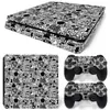 Console de Jogo Ps4 Slim Adesivo de Corpo Inteiro Material de PVC com Canaleta Guiada por Ar Filme Adesivo Bomb