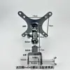Soporte de Pantalla Portátil Montaje VESA Estación de Trabajo Computadora Pantalla de Expansión Externa Montaje Invertido Monitor Industrial Brazo Robótico