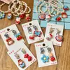 Brincos de Clipe para Crianças Sem Furos, Pulseiras e Colares para Meninas, Brincos para Bebês e Menininhas, Joias Amigas da Orelha com Desenhos