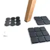 Pés de Mesa Mobiliário Pads Borracha Adesivos Domésticos Antiderrapante Resistente ao Desgaste Mesa Cadeira Pernas de Mesa Laranja Banqueta Canto de Mesa Borracha Mudo