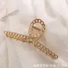 Clip de Metal de Corea del Sur Pinza para el Cabello de Verano para Mujer Múltiples Tamaños Pinza de Tiburón Disco para la Parte Trasera del Cabello Pinza para el Cabello Perla Accesorios para el Cabello Versátiles para Mujer