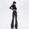 26 calças pantalona retrô versáteis de hot girl, calças esportivas soltas e relaxadas com bom caimento, calças casuais para mulheres, entrega regular outono e inverno