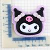 Cara Grande Brillante Perro Parchal Merleti Dibujo Animado Resina Accesorios Zapatos con Agujeros Parche Material de Parche para Refrigerador DIY