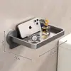 Porta-Papel Higiênico, Porta-Rolos de Papel para Banheiro sem Furos, Caixa de Papel Higiênico para Banheiro, Suporte para Armazenamento de Celular, Porta-Papel Higiênico com Ventosa