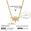 Collares de Acero de Titanio Europeos y Americanos Jieding, Pendientes de Circonita, Pendientes de Acero Inoxidable de Gama Alta de Lujo Ligero, Joyería Europea y Americana, Accesorios Transfronterizos