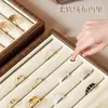 Caja para Pulseras Caja de Almacenamiento Caja de Joyería Cuentas para Rezar Bandeja de Exhibición con Cuentas Almacenamiento de Adornos de Cristal Antiguo Bandeja para Pulseras de Jade