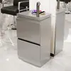 Armário de Ferramentas para Barbearia, Armário de Ferramentas de Cabeleireiro em Aço Inoxidável para Salão de Beleza, Armário de Corte para Salão de Cabeleireiro, Armário de Ferramentas para Cabeleireiro