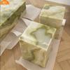 Mesa de centro de mármol natural de lujo accesible italiano Fábrica de Cajas de Mármol Casa de Procesamiento de Soporte Muebles para el Hogar Normcore Moderno Escandinavo